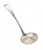 STERLING SILVER SUGAR SIFTER SPOON at Ross's Online Art Auctions