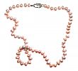 STRAND OF FRESHWATER PEARLS WITH STERLING SILVER CLASP at Ross's Online Art Auctions