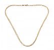 9CT GOLD CURB-LINK NECKLACE at Ross's Online Art Auctions