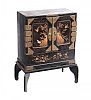 CHINESE LACQUERED JEWELLERY BOX at Ross's Online Art Auctions