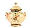 LARGE ROYAL WORCESTER URN & COVER at Ross's Online Art Auctions