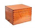ANTIQUE MAHOGANY DEED BOX at Ross's Online Art Auctions