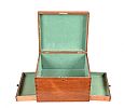 ANTIQUE MAHOGANY DEED BOX at Ross's Online Art Auctions