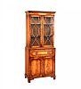 MAHOGANY SECRETAIRE BOOKCASE at Ross's Online Art Auctions