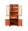 MAHOGANY SECRETAIRE BOOKCASE at Ross's Online Art Auctions