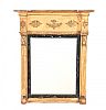 GEORGIAN GILTWOOD FRAMED MIRROR IN THE EMPIRE MANNER at Ross's Online Art Auctions