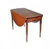 LATE NINETEENTH CENTURY MAHOGANY DROP LEAF TABLE at Ross's Online Art Auctions