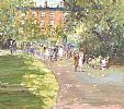 IN ST STEPHEN'S GREEN, DUBLIN by Marie Carroll at Ross's Online Art Auctions