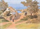 COCKLE ROW, GROOMSPORT, COUNTY DOWN by Joseph William Carey RUA at Ross's Online Art Auctions