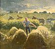 HAYMAKIN, COUNTY DONEGAL by Simon MacLeod at Ross's Online Art Auctions