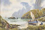 FAIRHEAD, COUNTY ANTRIM by Martin Hasson at Ross's Online Art Auctions