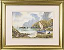 FAIRHEAD, COUNTY ANTRIM by Martin Hasson at Ross's Online Art Auctions