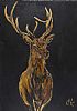 GOLDEN STAG by Eileen McKeown at Ross's Online Art Auctions