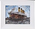 THE TITANIC LEAVING BELFAST by John Stewart at Ross's Online Art Auctions