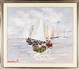 SAILING DUBLIN BAY by Marie Carroll at Ross's Online Art Auctions