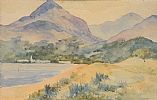 VIEW OF THE MOURNES by Irish School at Ross's Online Art Auctions