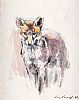 YOUNG FOX by Con Campbell at Ross's Online Art Auctions
