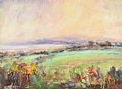 NEAR DUNDRUM, COUNTY DOWN by Nigel Allison at Ross's Online Art Auctions