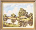 BALLINDERRY NEAR COAGH, COUNTY DERRY by John S. Haggan at Ross's Online Art Auctions