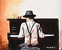 THE PIANO MAN by Hennesy at Ross's Online Art Auctions