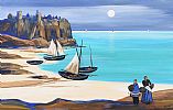 DUNLUCE MOON by J.P. Rooney at Ross's Online Art Auctions