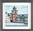 PORTRUSH TRAIN STATION by Dan Darcy at Ross's Online Art Auctions