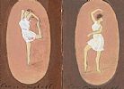 TWO DANCERS by Con Campbell at Ross's Online Art Auctions