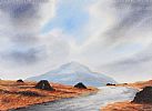 TURF STACKS, CONNEMARA by Peter Knuttel at Ross's Online Art Auctions