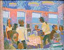 THE MUSIC ROOM, S.S. UGANDA by Alicia Boyle RBA at Ross's Online Art Auctions