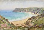 ON THE ANTRIM COAST by Robert Cresswell Boak ARCA at Ross's Online Art Auctions