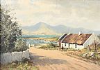 THE MOURNES FROM ROSSGLASS by William Henry Burns at Ross's Online Art Auctions