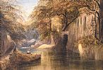 THE HERMITAGE, TOLLYMORE, CO DOWN by Andrew Nicholl RHA at Ross's Online Art Auctions