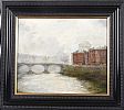QUAYSIDE DUBLIN by Leo Early at Ross's Online Art Auctions