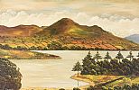 CAMLOUGH LAKE, CAMLOUGH, COUNTY ARMAGH by Patrick O'Neill at Ross's Online Art Auctions