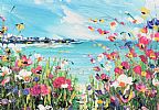 SEASIDE FLOWERS by Irish School at Ross's Online Art Auctions