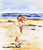 A WINDY DAY by Louise Mansfield at Ross's Online Art Auctions