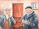 LOCAL GOSSIP by Pat Montgomery at Ross's Online Art Auctions