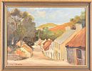 VILLAGE by William Henry Fry at Ross's Online Art Auctions