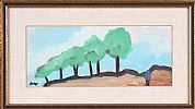 SHAWLIE IN A TREE LINED HILLSIDE by Markey Robinson at Ross's Online Art Auctions