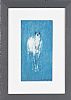WHITE HORSE WALKING by Con Campbell at Ross's Online Art Auctions