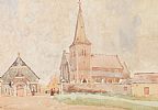 DRUMCREE PARISH CHURCH by Theo J. Gracey RUA at Ross's Online Art Auctions