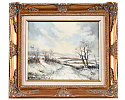 WINTER IN THE GLENS by Desmond Munroe at Ross's Online Art Auctions