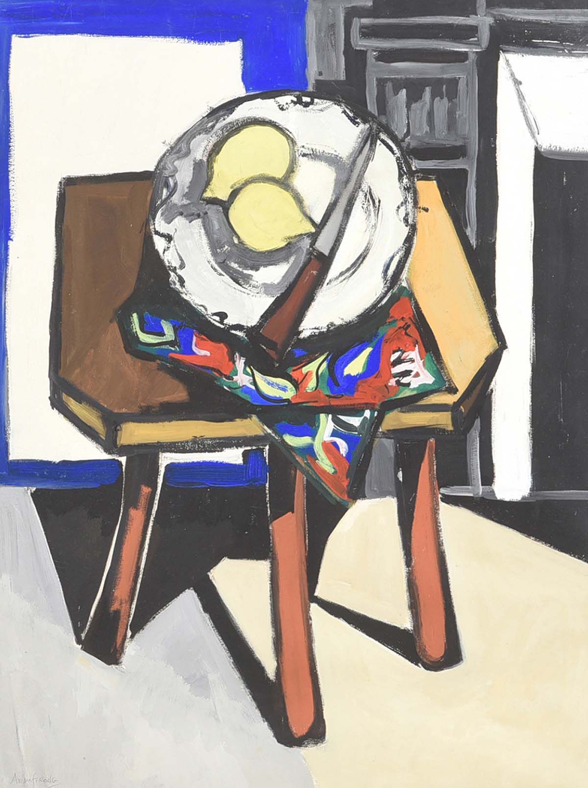 SPANISH STILL LIFE by Arthur Armstrong RHA at Ross's Online Art Auctions