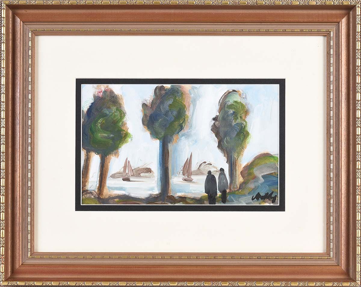 THREE TREES by Markey Robinson at Ross's Online Art Auctions