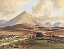 ERRIGAL MOUNTAIN, COUNTY DONEGAL by Maurice Canning Wilks ARHA RUA at Ross's Online Art Auctions