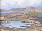 IRISH LANDSCAPE by Cathal O'Malley at Ross's Online Art Auctions