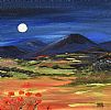 MOONLIT MOURNES, COUNTY DOWN by Beth Rainey at Ross's Online Art Auctions