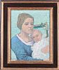 MOTHER & CHILD by Norman J. Smyth RUA at Ross's Online Art Auctions