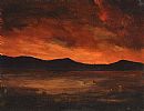 SUNSET OVER THE BAY by Harry C. Reid HRUA at Ross's Online Art Auctions