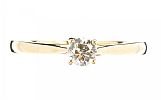 9CT GOLD DIAMOND SOLITAIRE RING at Ross's Online Art Auctions